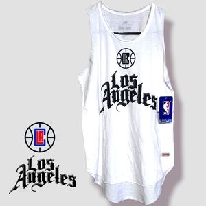 NWT Size Medium Women's Tank Top- Los Angeles Clippers